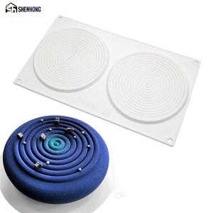 Spiral Shape Silicone Mold