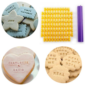 Cookie Press Stamp Embosser Cutter