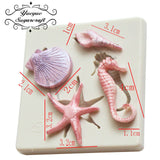 Sea Shell Silicone Cake Molds