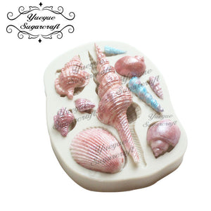 Dive into Creativity with Our Sea Shell Silicone Cake Molds