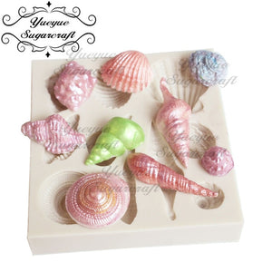 Dive into Creativity with Our Sea Shell Silicone Cake Molds