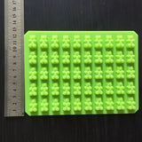 50 Cavity Gummy Bears Silicone Mold