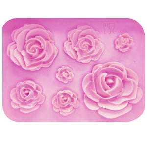 Bake Beautiful Rose-Themed Creations with the Rose Silicone Mold