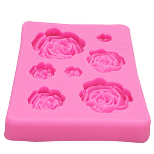 Bake Beautiful Rose-Themed Creations with the Rose Silicone Mold