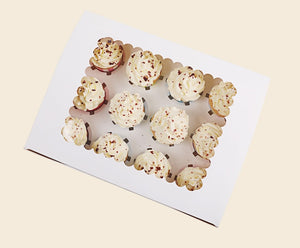 Showcase Your Treats: 5pcs Cupcake Box With Window