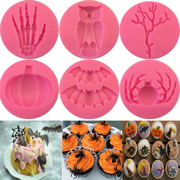 Spooktacular Creations: Halloween Silicone Molds Set