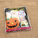 100pcs Multistyle Halloween Self-adhesive Plastic Bags