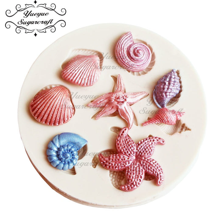 Dive into Creativity with Our Sea/Shell Silicone Mold
