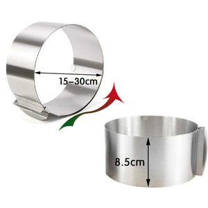 Adjustable Stainless Steel Round Ring